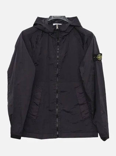 Kids Wapen Logo Nylon Hooded Wind Boys Jacket 781640737 V0026 10A 271648 1044668 - STONE ISLAND - BALAAN 1