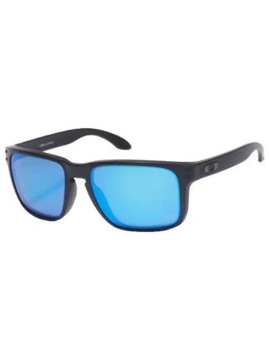 Holbrook Matte Black Prism Sapphire Polarized Glasses Sports Sunglasses - OAKLEY - BALAAN 1