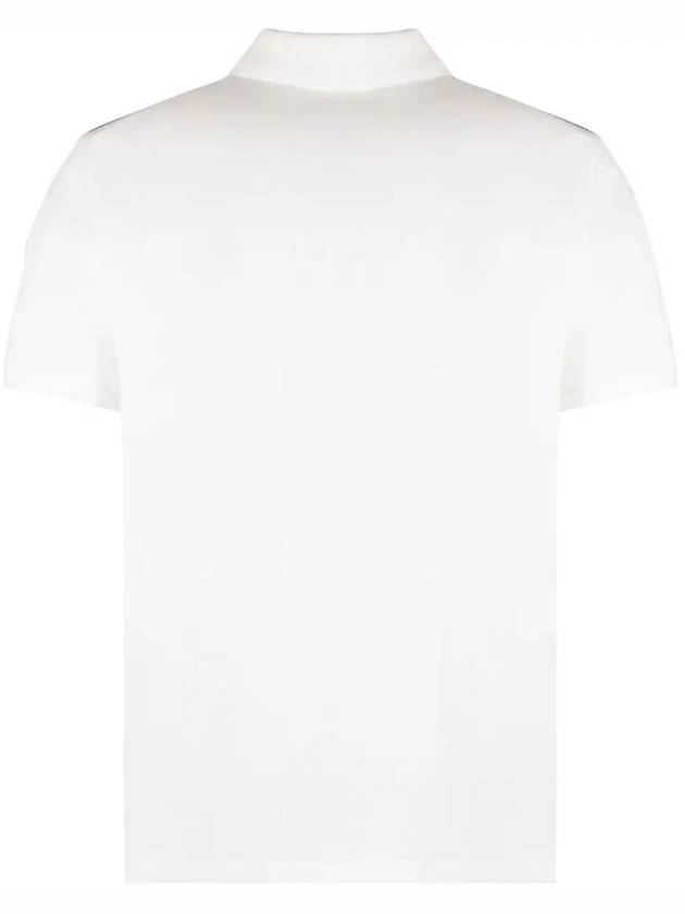 24SS Logo Polo TShirt White 8A000 20 89A16 002 - MONCLER - BALAAN 3