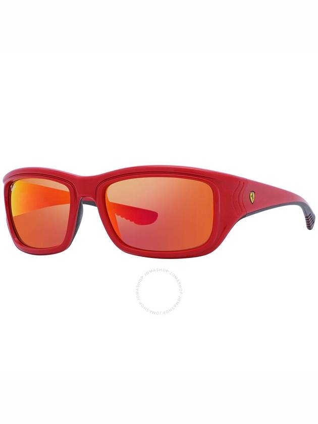 Sunglasses RB4405M F6236Q RED ON BLACK - RAY-BAN - BALAAN 3