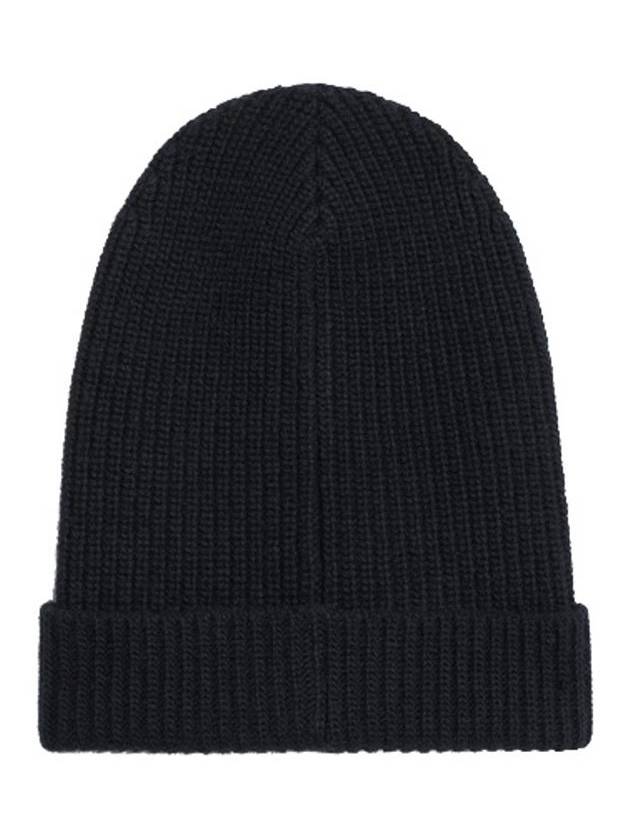 Embroider Logo Knit Beanie Black - CELINE - BALAAN 4