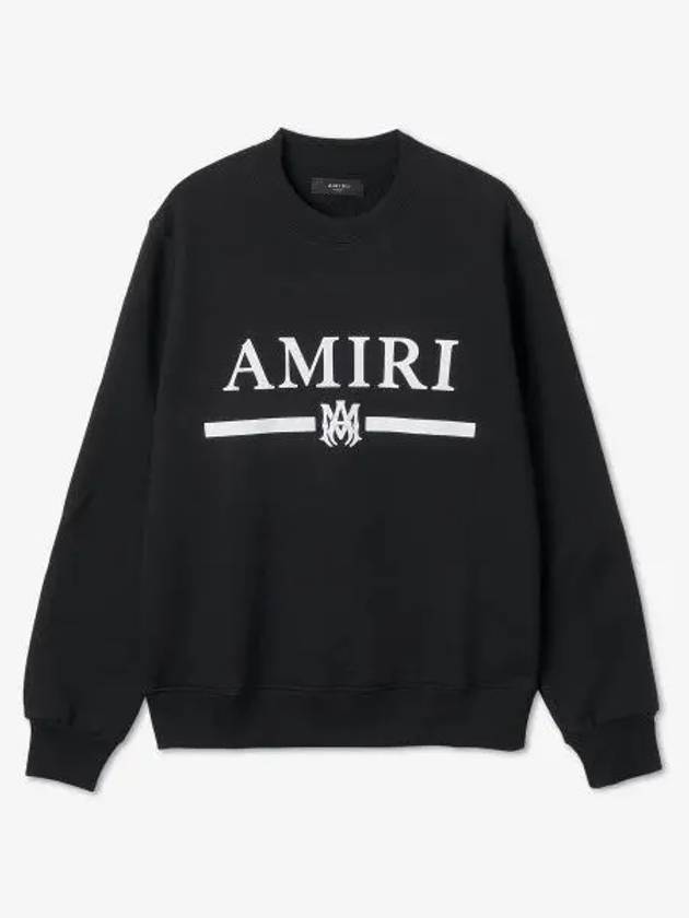 AMI Army RI logo print sweatshirt black MJL011001 - AMIRI - BALAAN 1