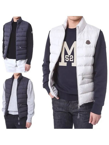 TREOMPAN goose down padded vest - MONCLER - BALAAN 1