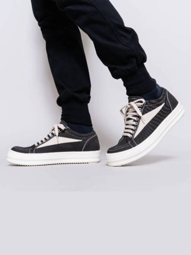 Edfu Bumper Low Top Sneakers Black - RICK OWENS - BALAAN 2