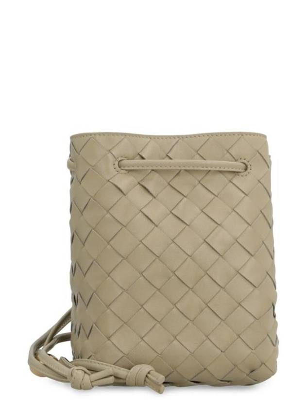 Intrecciato Small Bucket Bag Taupe - BOTTEGA VENETA - BALAAN 1