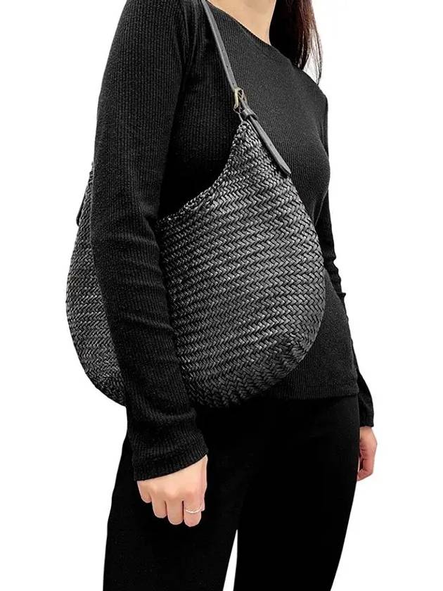 25 Season Dragon Bag Luna Mezza Black Hobo 8021 - DRAGON DIFFUSION - BALAAN 4