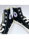 Chuck Taylor x Comme des Gar?ons Play 1970s High Top Sneakers Black - CONVERSE - BALAAN 5