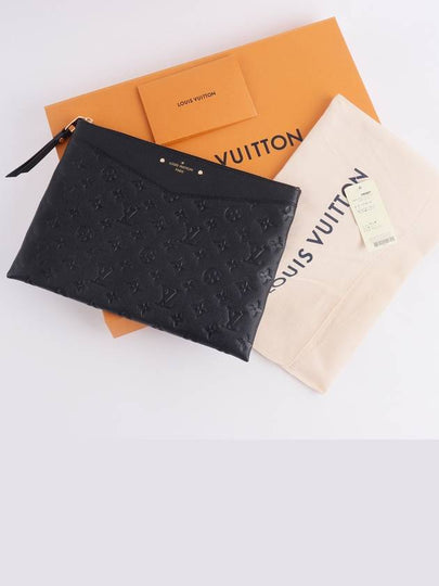 Monogram Daily Empreinte Pouch Bag Black - LOUIS VUITTON - BALAAN 2