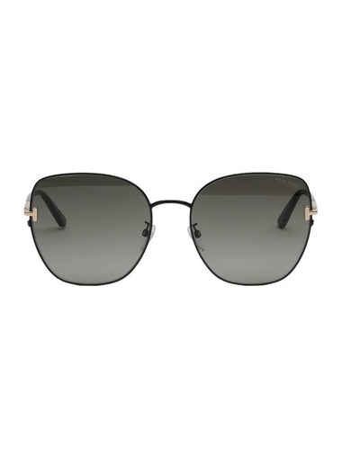 Eyewear Oversized Cat Eye Sunglasses Black - TOM FORD - BALAAN 1