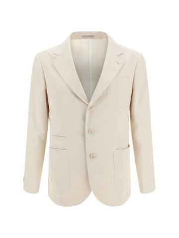 Suit Jacket ML4727BND C175 CORDA - BRUNELLO CUCINELLI - BALAAN 1