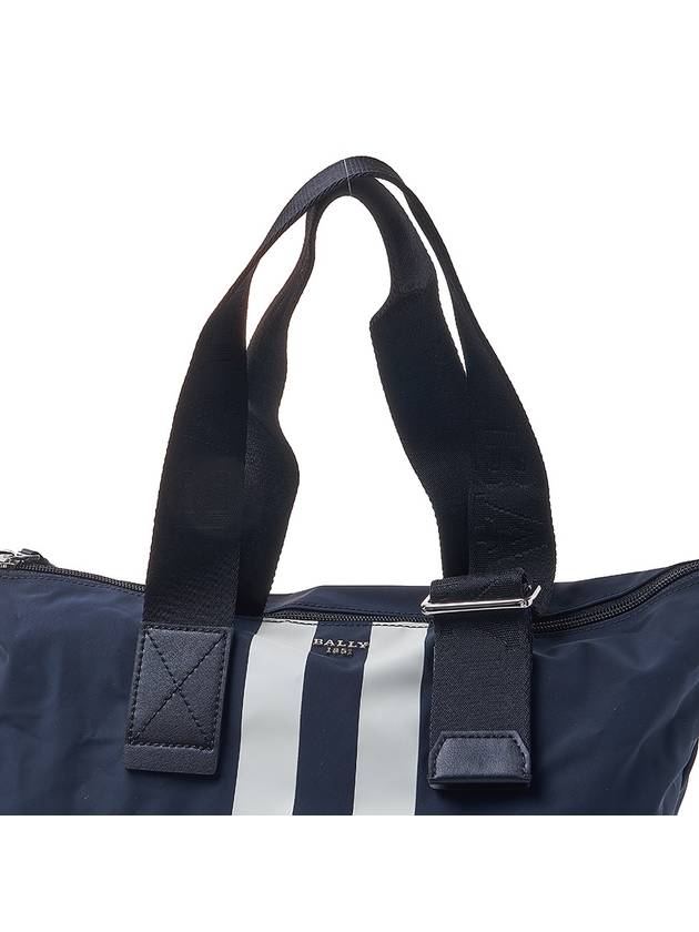 Pali Nylon Tote Bag Navy - BALLY - BALAAN 9