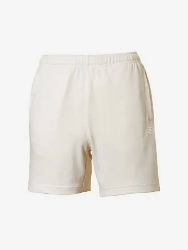 Women s Essential Shorts Pants 64 Cream - NEW BALANCE - BALAAN 1