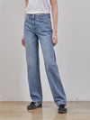 Denim Classic Straight Pants Blue - RYUL+WAI: - BALAAN 1