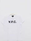 VPC Logo Short Sleeve T-Shirt White - A.P.C. - BALAAN 2