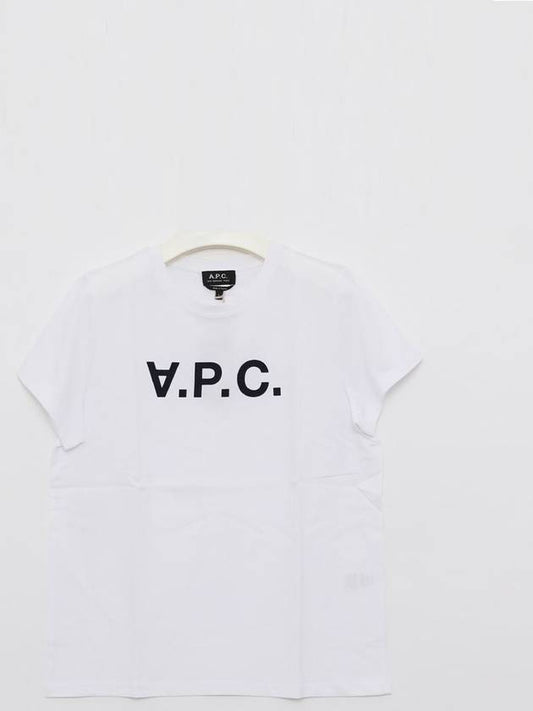 VPC Logo Short Sleeve T-Shirt White - A.P.C. - BALAAN 2