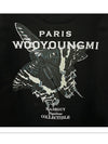 Butterfly Back Logo Sweatshirt Black - WOOYOUNGMI - BALAAN 6