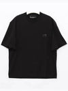 Slim Drop Short Sleeve T-Shirt Black - NEIL BARRETT - BALAAN 2