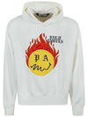 12th Anniversary Big Burning Head Hoodie PMBB098R21FLE004 0418 - PALM ANGELS - BALAAN 2