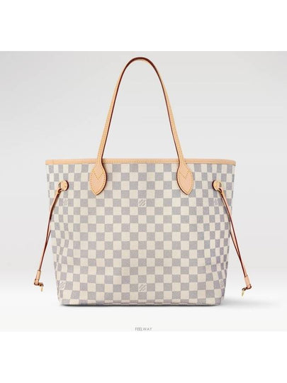 Neverfull MM Tote Bag Beige - LOUIS VUITTON - BALAAN 2