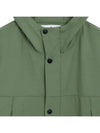 Light Soft Shell R E Dye Technology In Recycled Polyester Hooded Jacket Green - STONE ISLAND - BALAAN 5