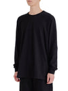 Men's Print Long Sleeve T-Shirt Black 008 - ELWKSTUDIO - BALAAN 5