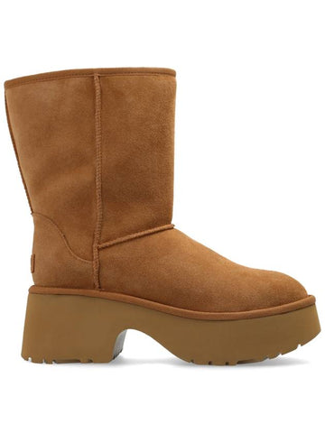 UGG Platform Boots Classic Short New Heights, Women's, Beige - UGG - BALAAN 1