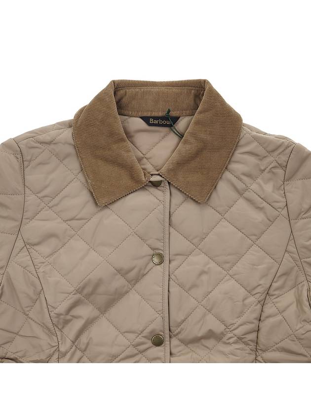 Deveron Quilting Jacket Beige - BARBOUR - BALAAN 4