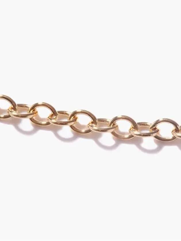 Chain YSL Cassandre Logo Pendant Gold Bracelet Bracelet - SAINT LAURENT - BALAAN 4