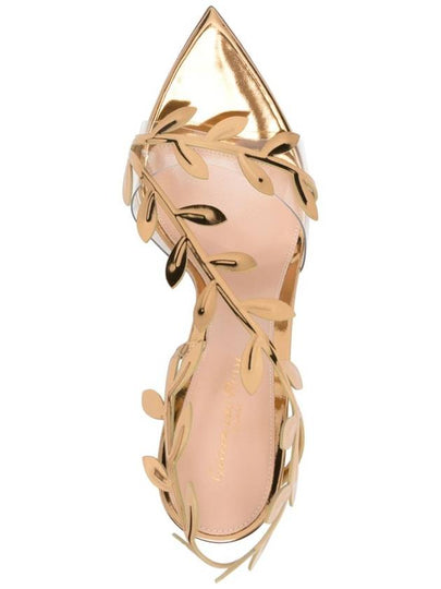 Gianvito Rossi Sandals Golden - GIANVITO ROSSI - BALAAN 2