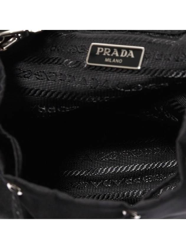 Re-Nylon Mini Backpack Black - PRADA - BALAAN 6