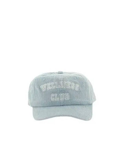 Wellness Club Corduroy Ball Cap Baby Blue - SPORTY & RICH - BALAAN 2