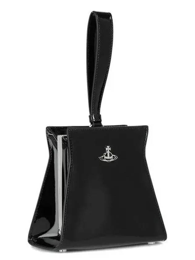 ORB Logo Tote Bag Black - VIVIENNE WESTWOOD - BALAAN 1