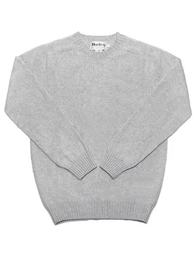 Crew neck knit top gray - HARLEY OF SCOTLAND - BALAAN 2