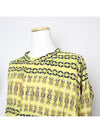 Neon yellow print shirt 55 - ZUCCA - BALAAN 4