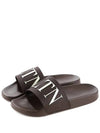 Men's Rubber Slippers Fondente - VALENTINO - BALAAN 2