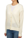 Simone Knit Cardigan Ivory - TORY BURCH - BALAAN 3