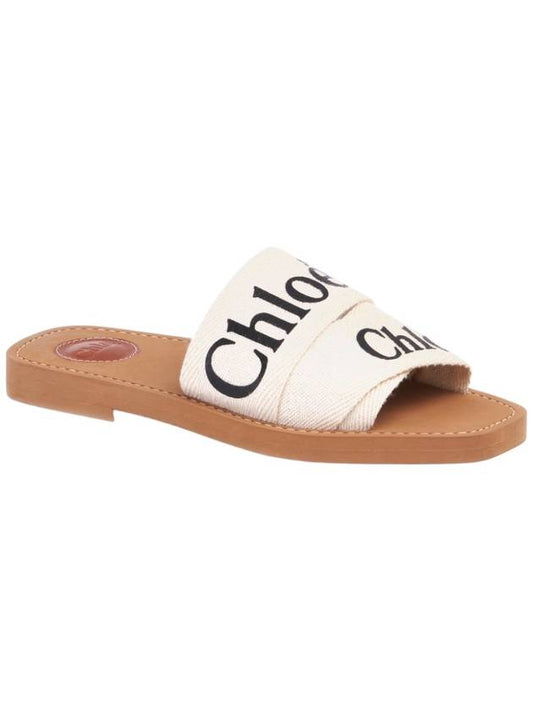 Women s Woody Mule Shoes WHITE 36 SIZE CHC22U188Z3010 - CHLOE - BALAAN 2