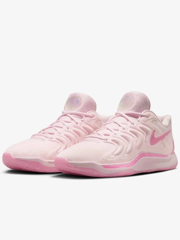 KD 17 Aunt Pearl Low Top Sneakers Pink Foam - NIKE - BALAAN 2