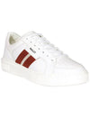 Moony Leather Low Top Sneakers White - BALLY - BALAAN 4