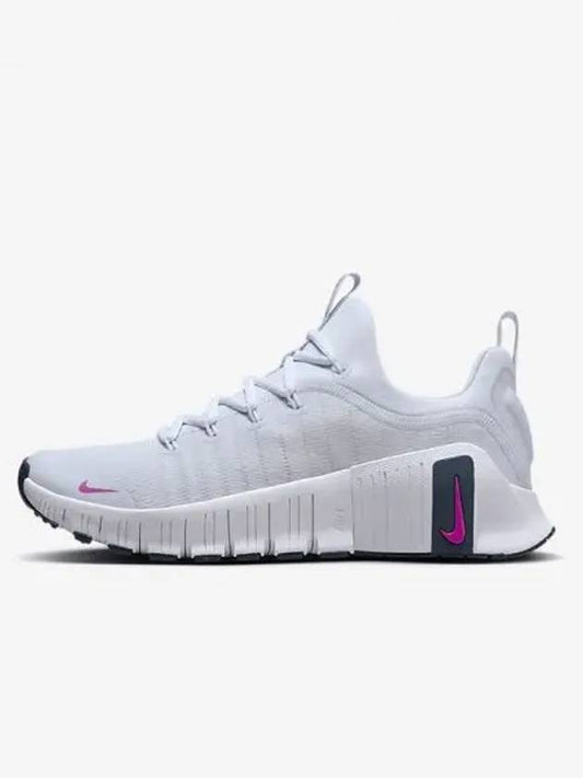 Free Metcon 6 Women s Sneakers Football Gray Armory Navy Hot Fuchsia FJ7126 004 717179 - NIKE - BALAAN 1