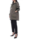 Women s MELIA Windbreaker Long Jacket Khaki 1A00092 597JT 82G - MONCLER - BALAAN 3