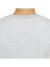 Fox Champion Regular Sweatshirt Grey - MAISON KITSUNE - BALAAN 8