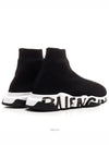 Speed Midsole Graffiti High Top Sneakers White Black - BALENCIAGA - BALAAN 5