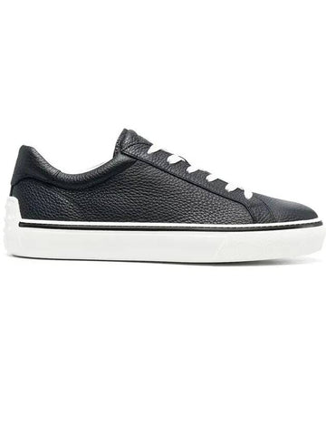 grained leather low-top sneakers - TOD'S - BALAAN 1
