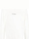 Light Fleece Logo Sweatshirt White - CP COMPANY - BALAAN 2