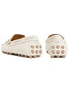 Gommino Bubble Leather Driving Shoes Off White - TOD'S - BALAAN 7