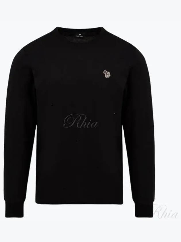 Zebra Logo Long Sleeve T-Shirt Black - PAUL SMITH - BALAAN 2