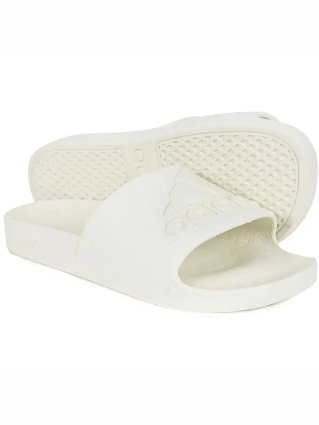 Adilette Aqua Logo Slippers Off White - ADIDAS - BALAAN 3