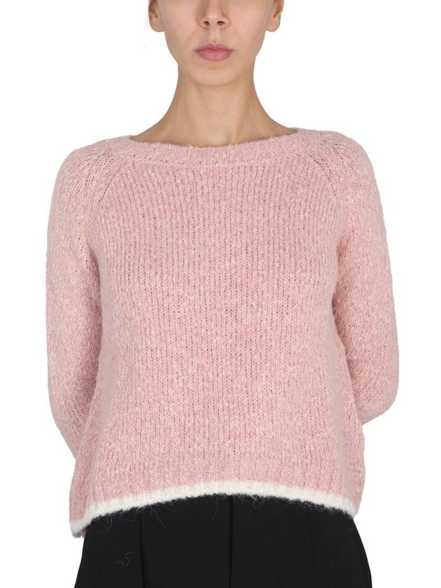 ALPACA BLEND SWEATER - ASPESI - BALAAN 4