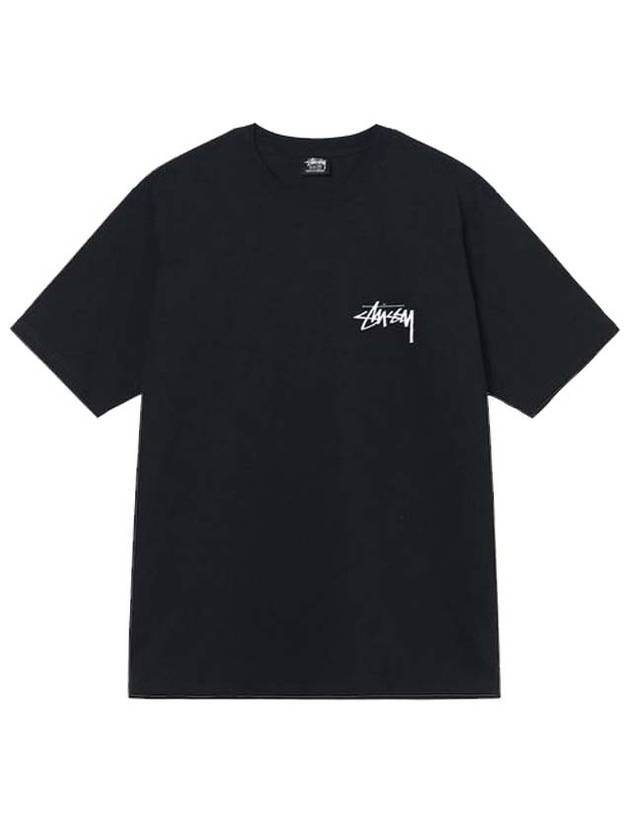 Livin t shirt black men - STUSSY - BALAAN 2